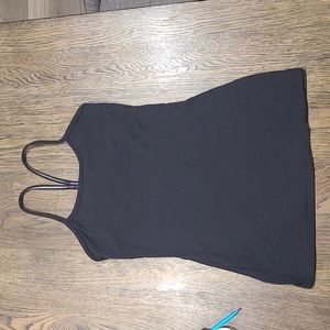 Lululemon full length tank with built in bra